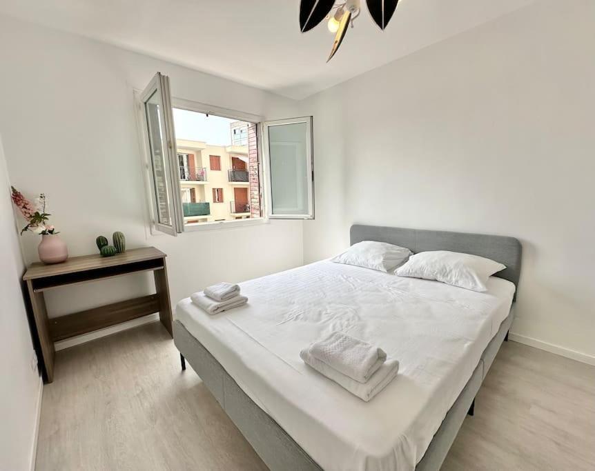 Superbe Appartement Neuf - Plage A 5 Min A Pied Nice Extérieur photo